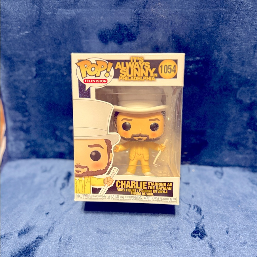 Funko Pop! Charlie Starring as the Dayman #1054 (w/protector) Vaulted.